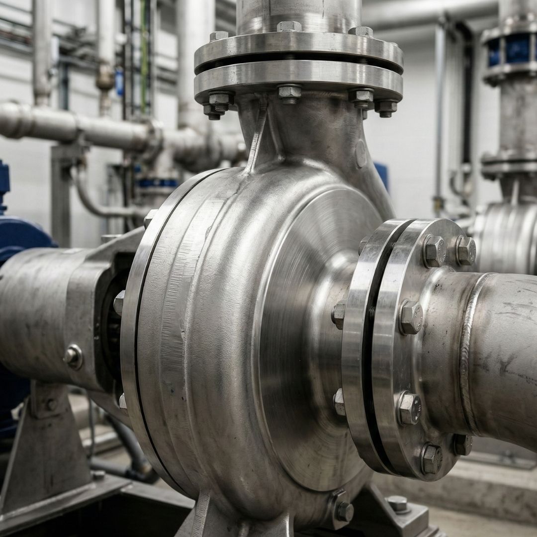 A durable stainless steel water pump ensures long-term system reliability.