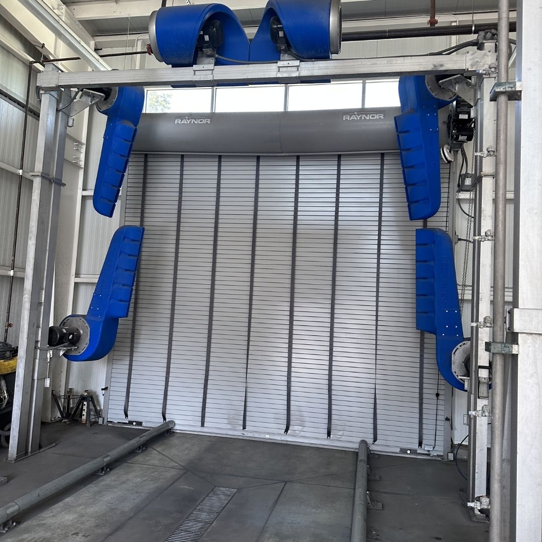 car wash door